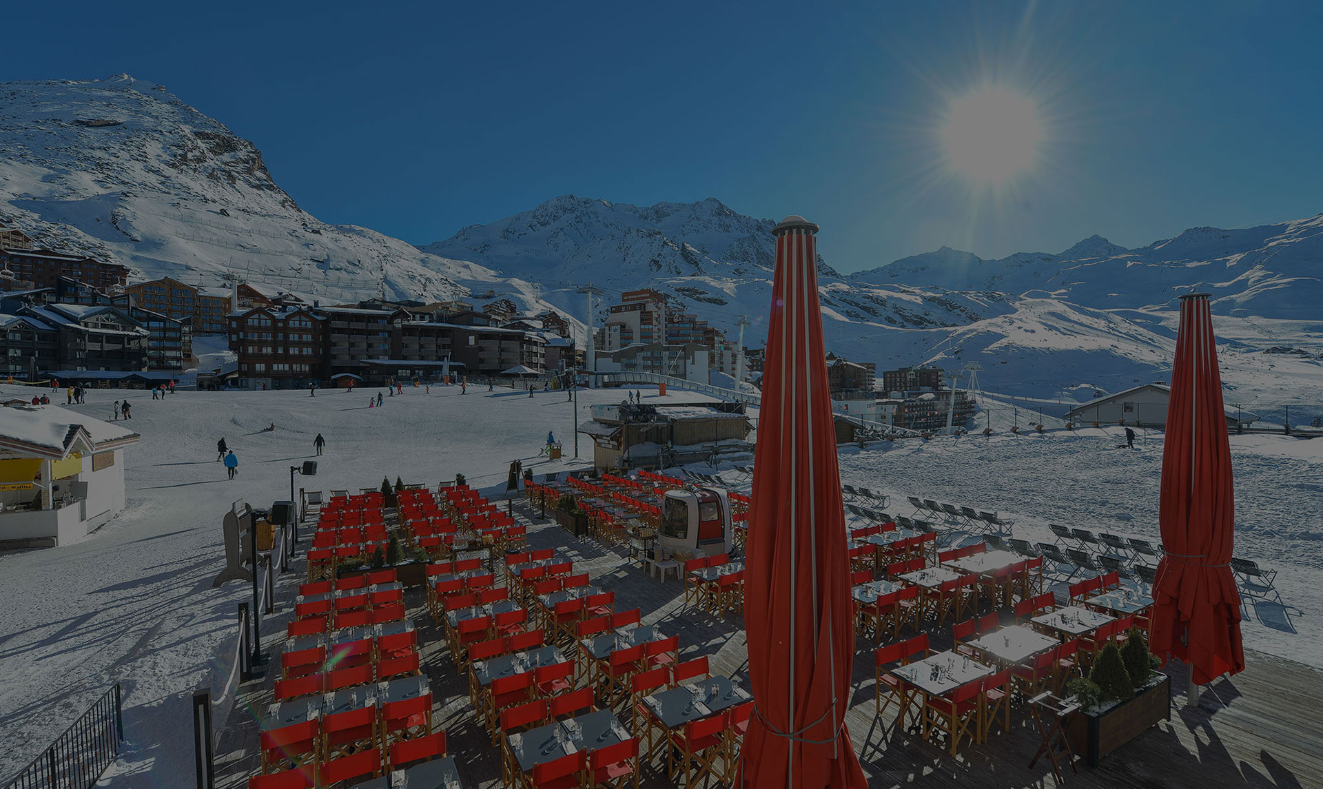 La maison Val Thorens Bar Restaurant pizza