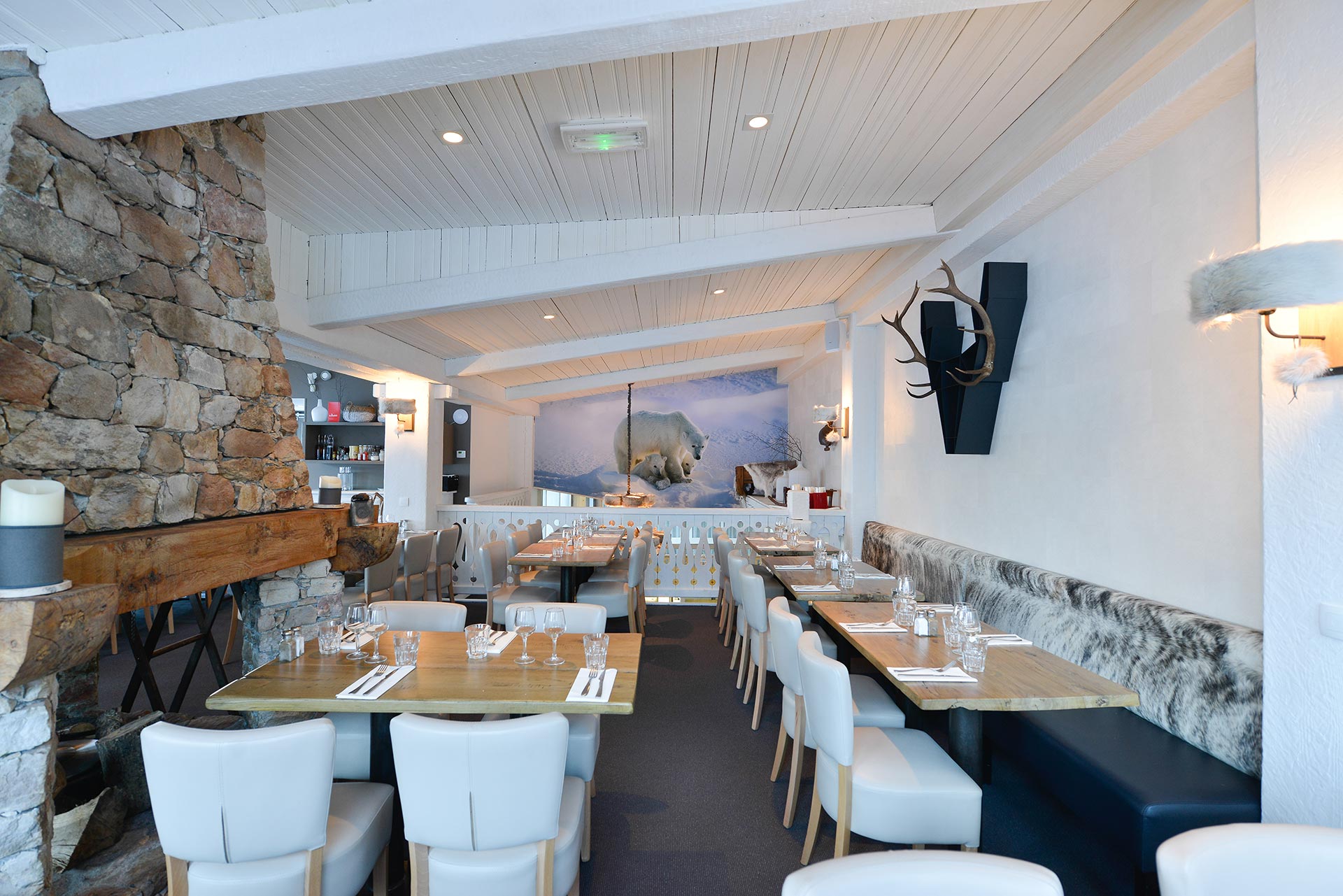 La maison Val Thorens Bar Restaurant pizza