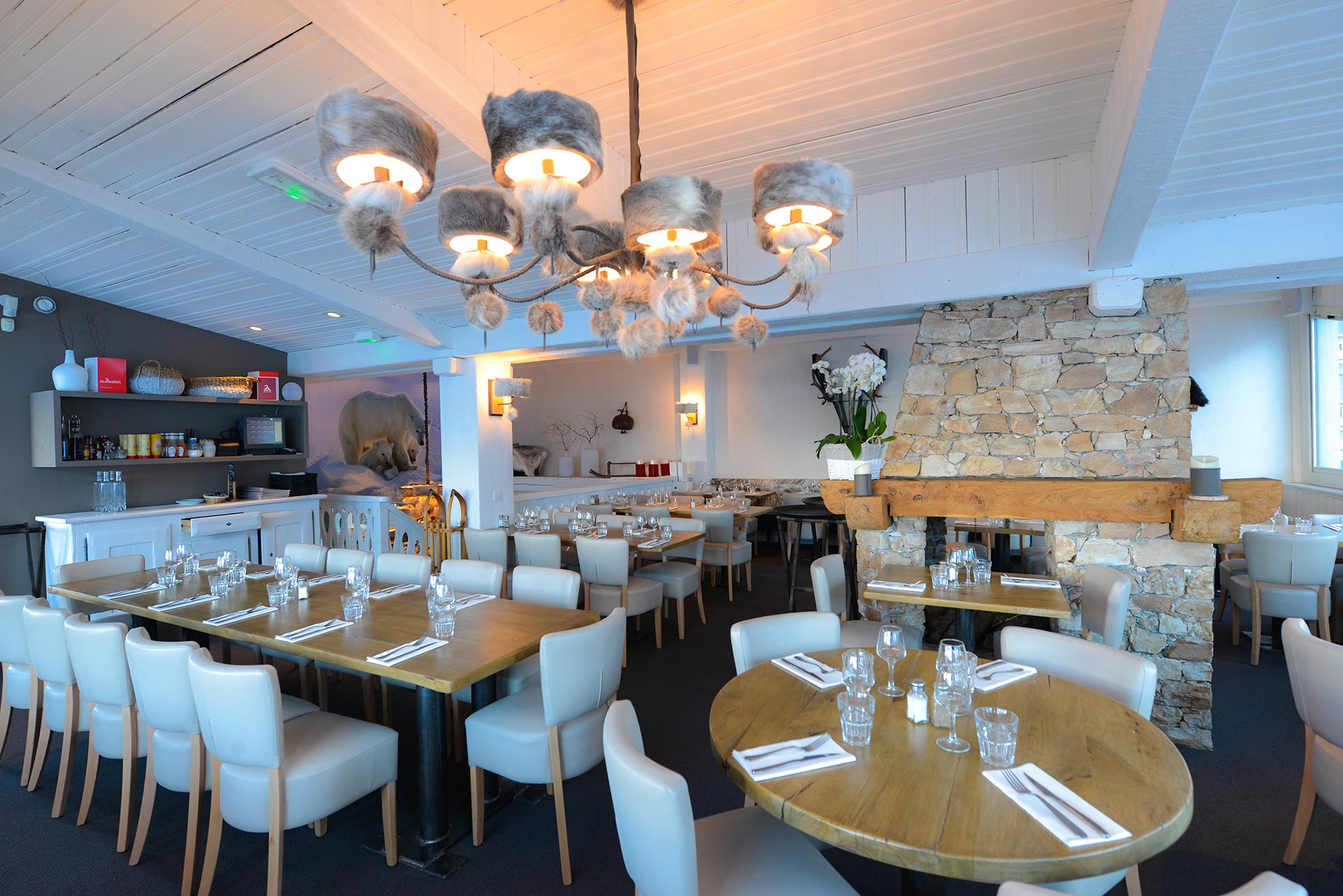 La maison Val Thorens Bar Restaurant pizza